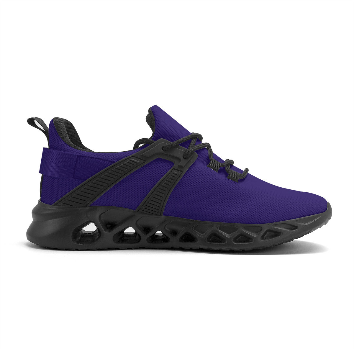Ravens Purple Elastic Sport Sneakers