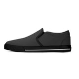 Black Unisex Slip-on Shoes
