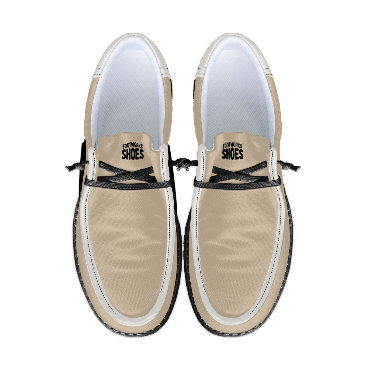 Mocha Brown Unisex Canvas Loafers