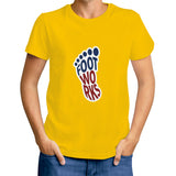 Yellow Print  swag T-Shirt