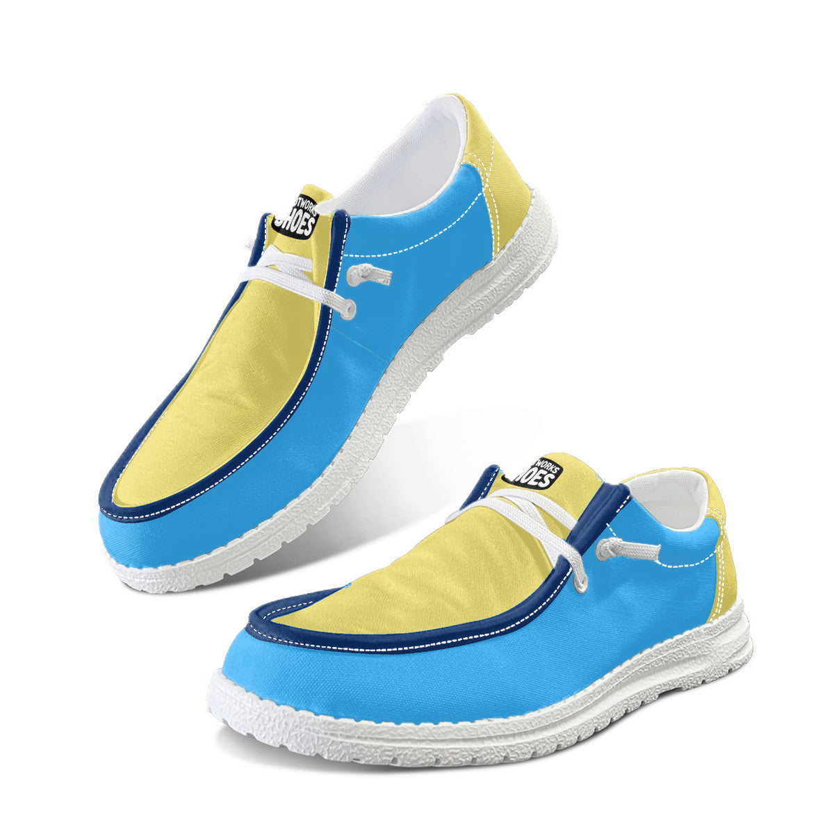 Unisex Custom Canvas Loafers