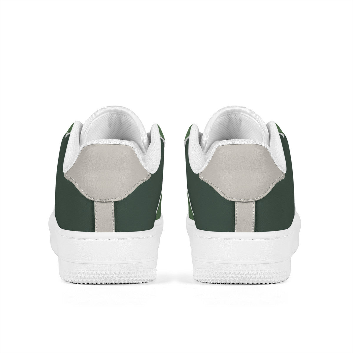 Green Camo Unisex Microfiber Sneakers