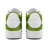 Chartreuse Green Unisex Non Slip Sneakers Lace Up Fashion Shoes