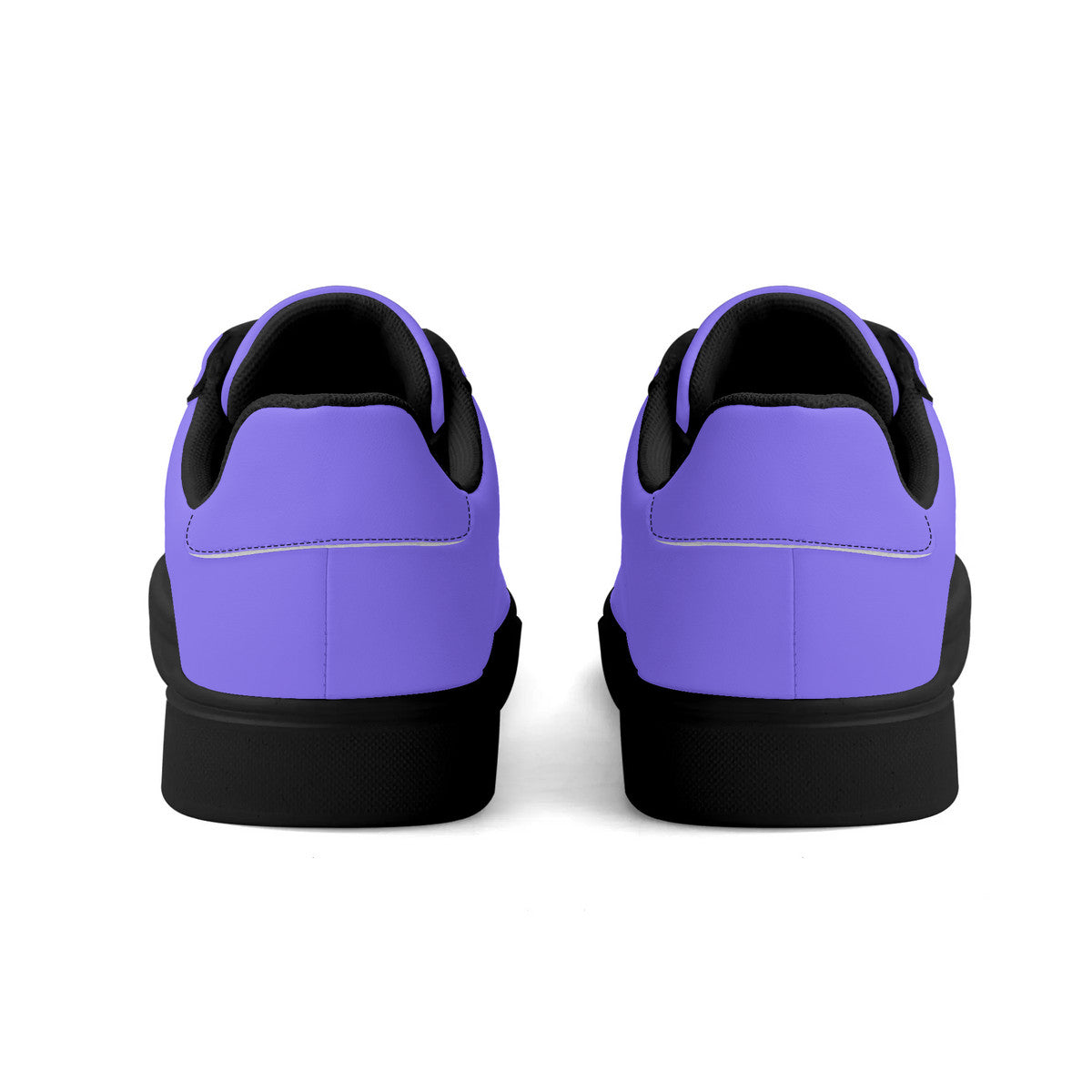 Purple Unisex Premium Synthetic Leather Sneakers