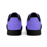 Purple Unisex Premium Synthetic Leather Sneakers