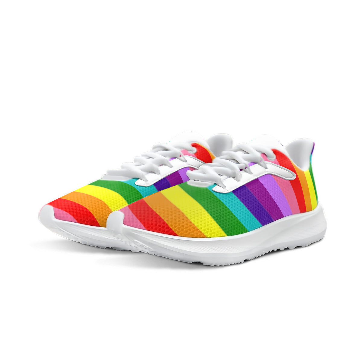 LGTBQ Flags Unisex Lace Up Running Shoes