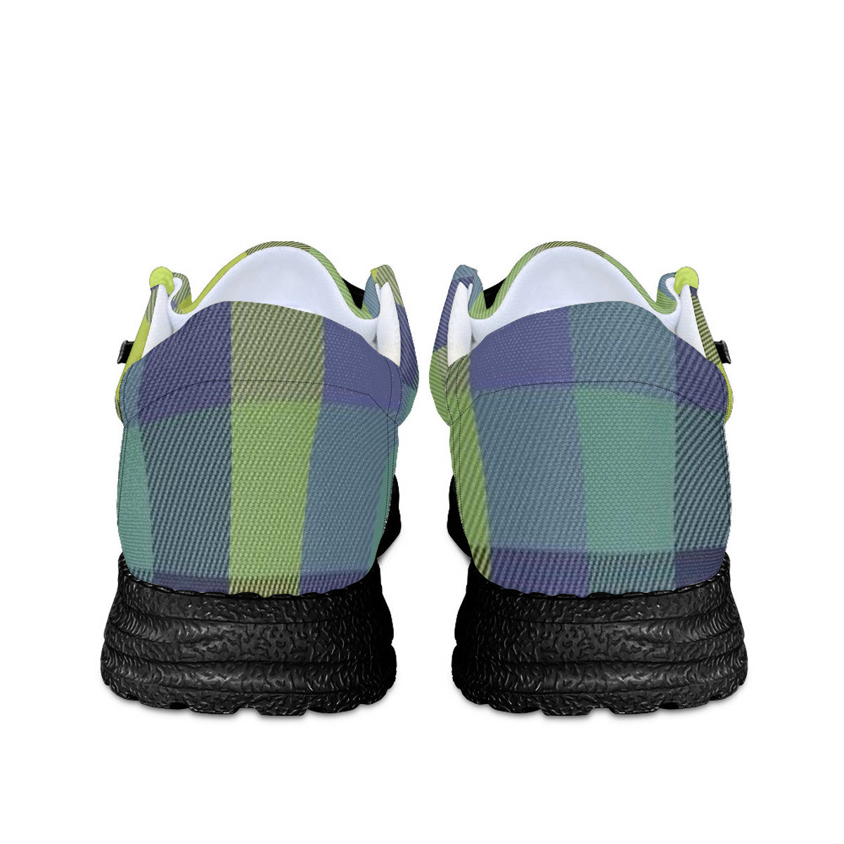 Fun with Plaid Canvas Loafers