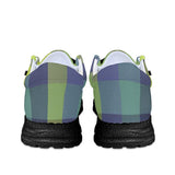 Fun with Plaid Canvas Loafers