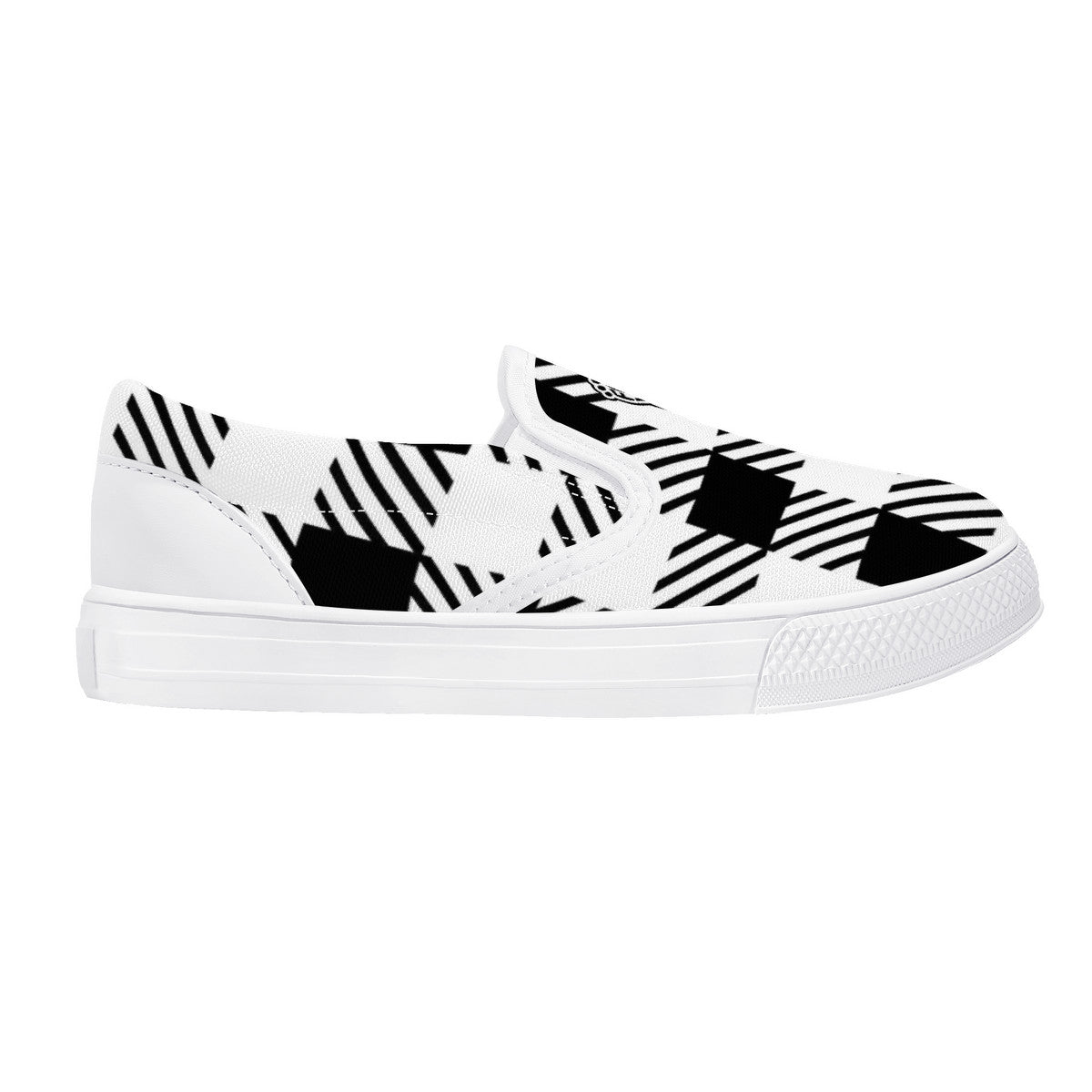 Kids Slip-on shoes - B&W Pattern