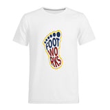 White Print  swag T-Shirt