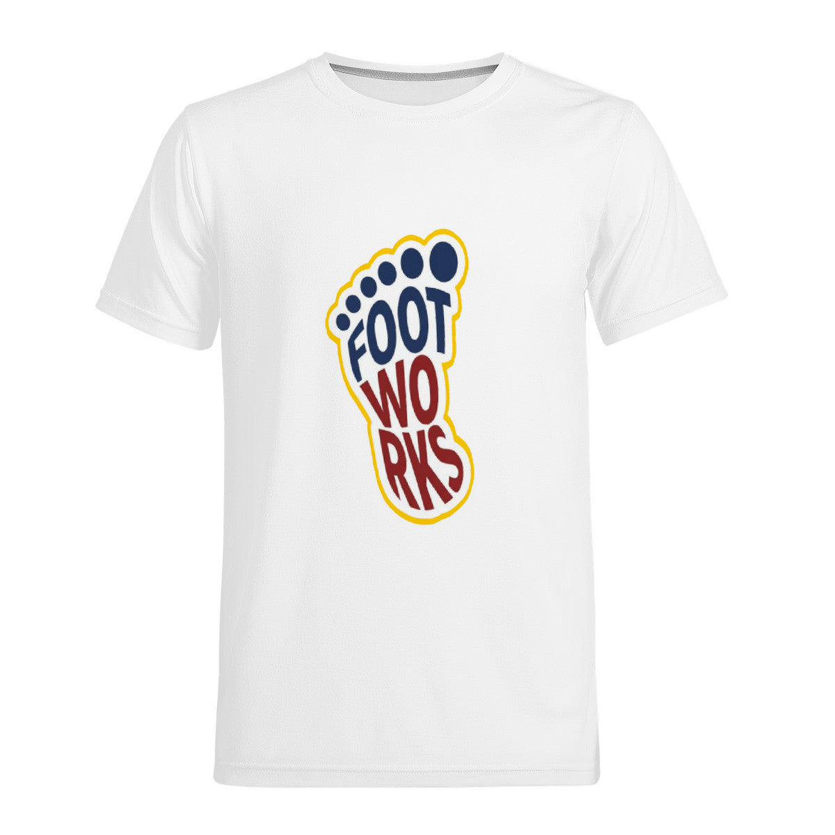 White Print  swag T-Shirt