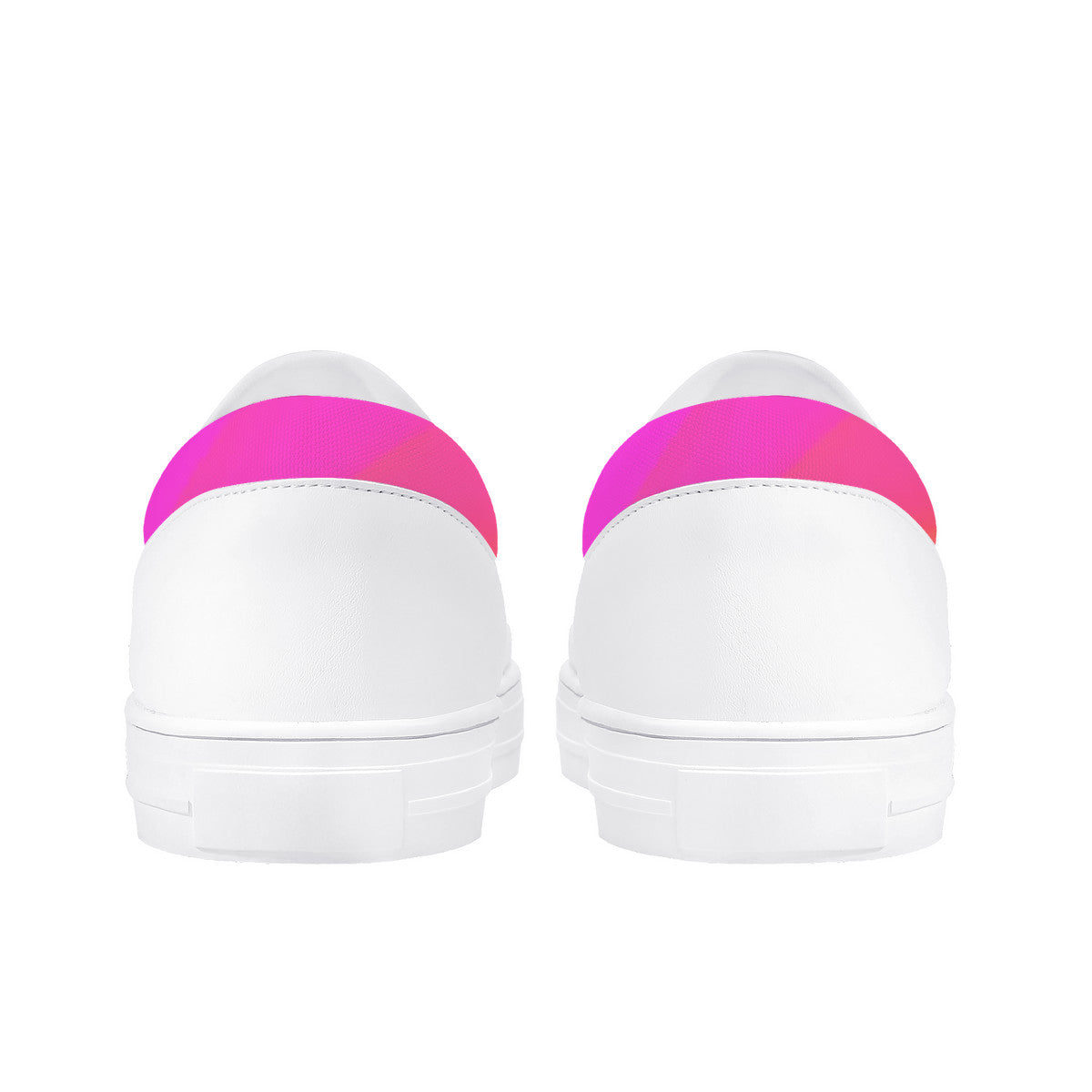 Orange and Pink Kids Slip-on shoes