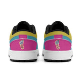 Unisex New Synthetic Leather Low Top Sneakers