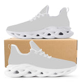 Gray Flex Control Sneaker - White