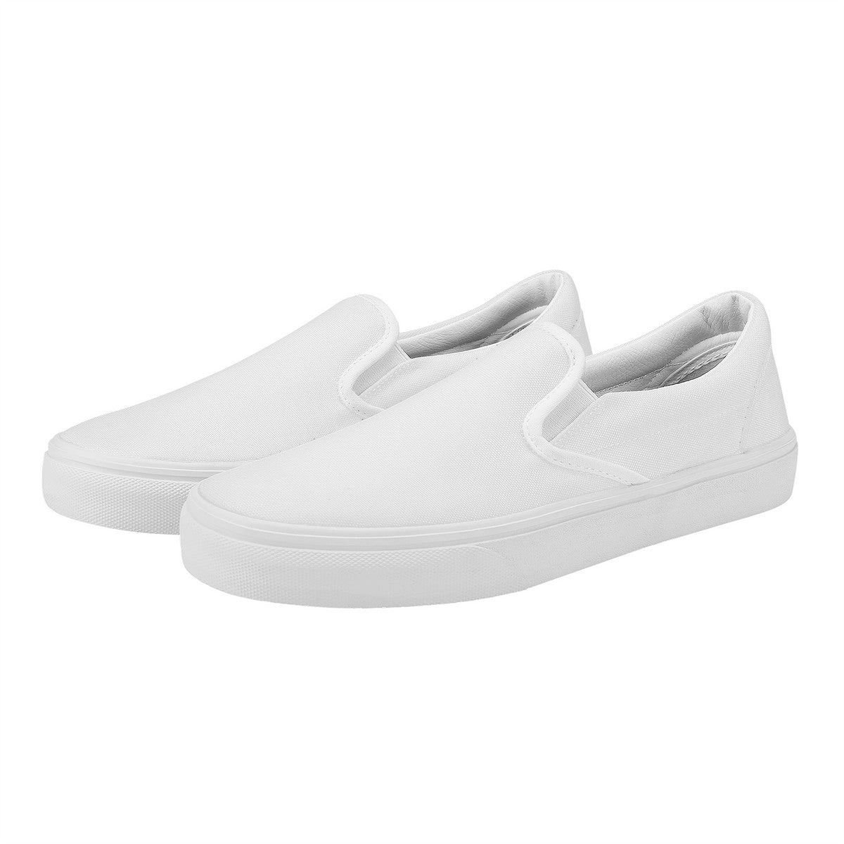White New Style Skate Slip On Shoes