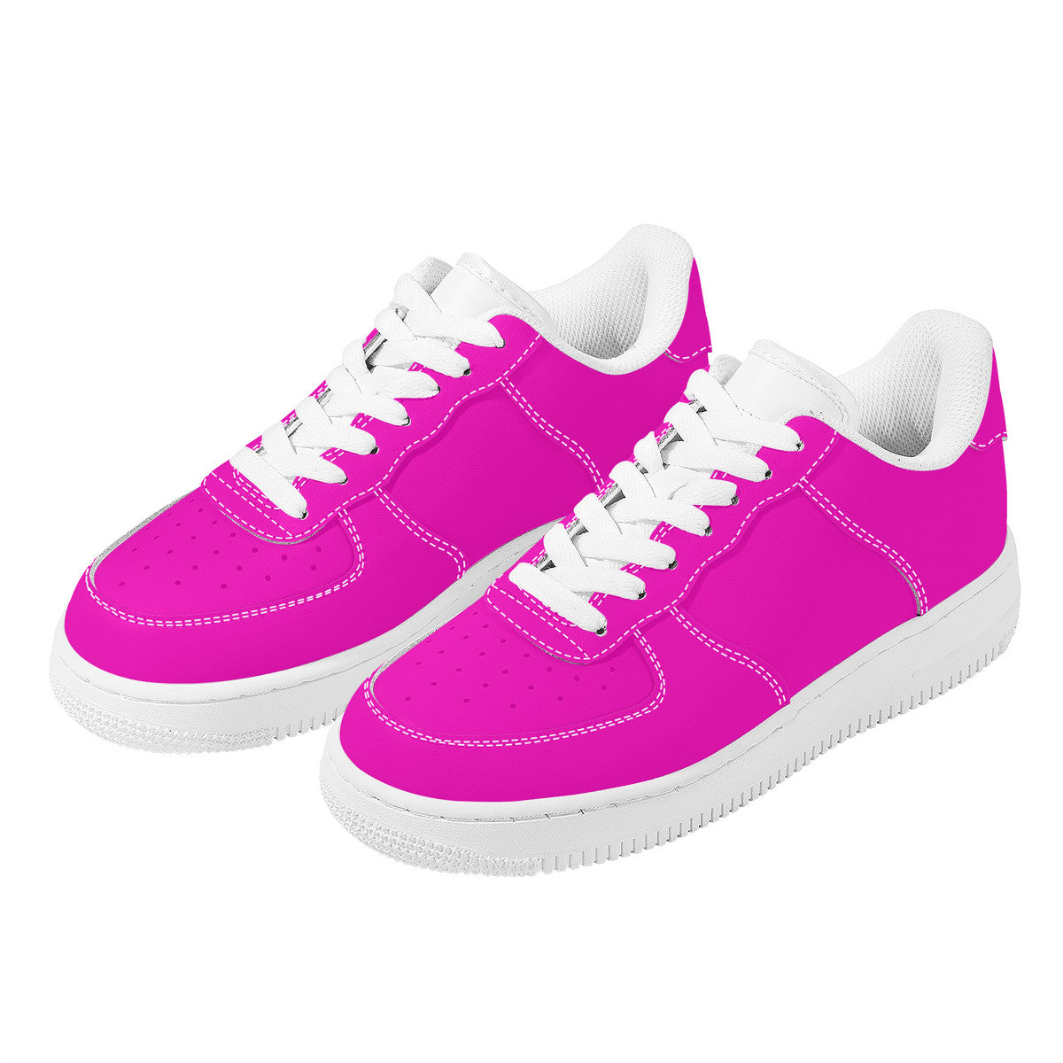 Hot Pink Low Top Unisex Sneaker