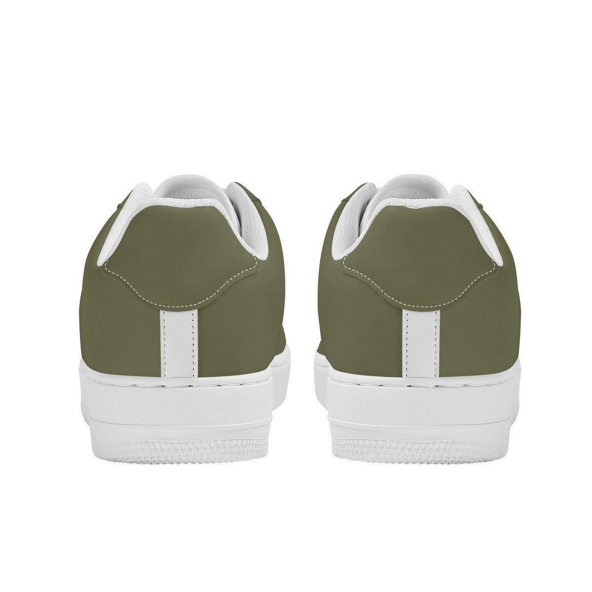 Olive Green Low Top Unisex Sneaker