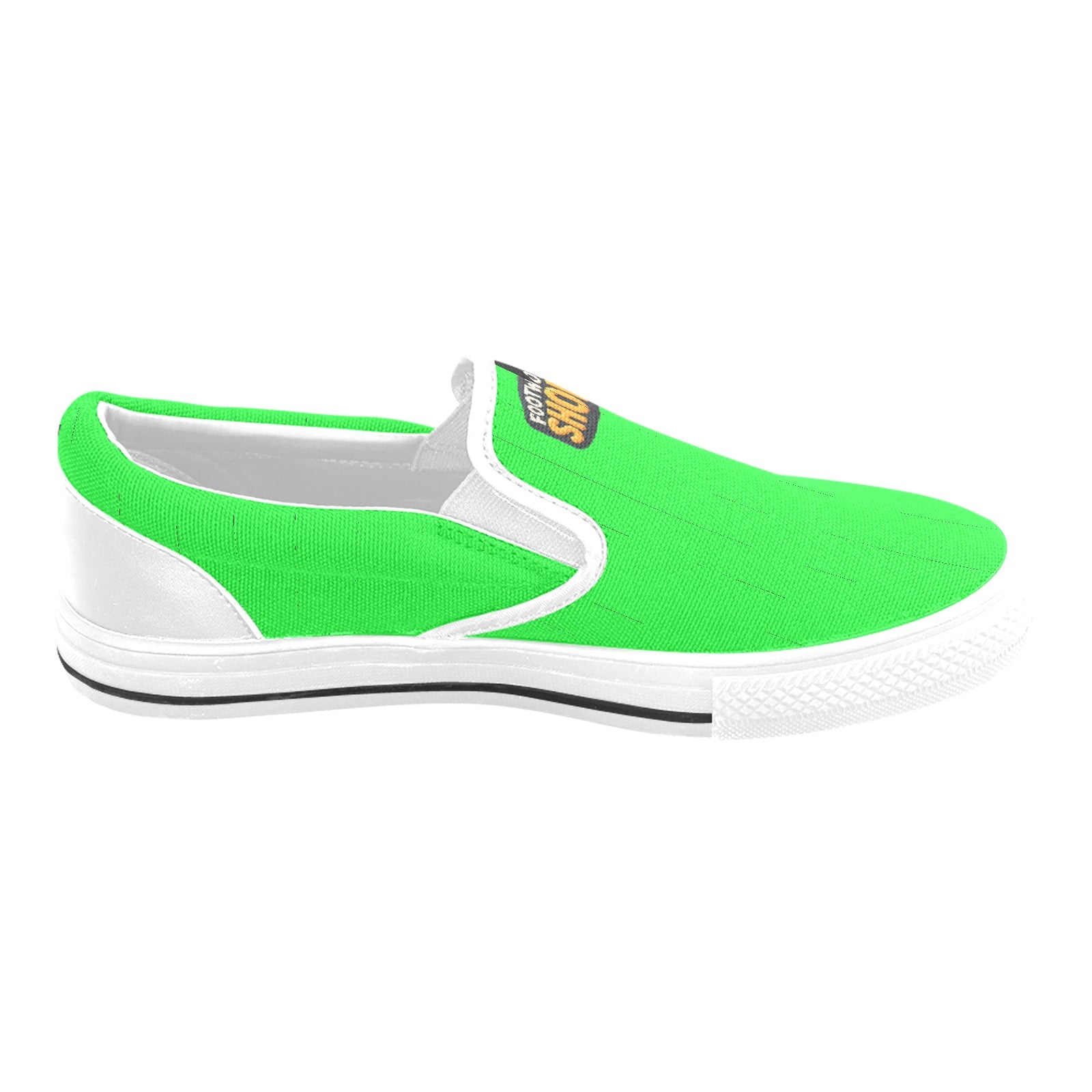 Slip-on Canvas Kid's Shoes (Big Kid) (Model 019)