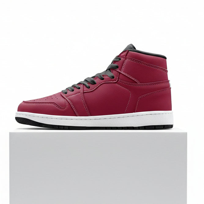 Burgundy Red Unisex Sneaker
