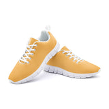 Unisex Lightweight Pastel Orange Athletic Sneakers