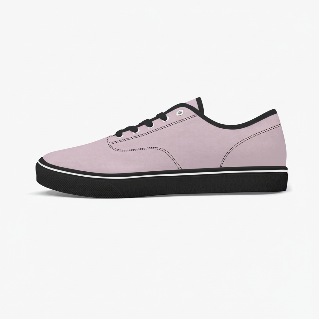 Pink Skate Shoes - Tongue Printable