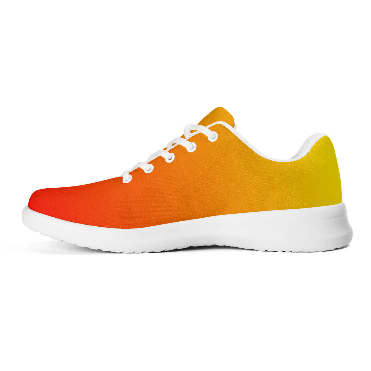 Unisex Orange Gradiant Athletic Running Shoes