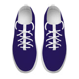 Ravens Purple Unisex Low Top Jump Serve Mesh Sneakers