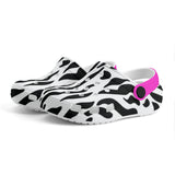 Kid's Zebra Pattern Casual Clogs