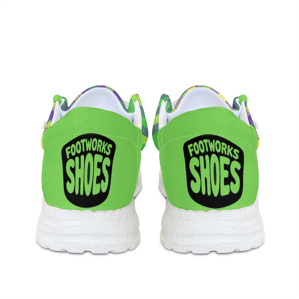 Green Explosion Unisex Canvas Loafers