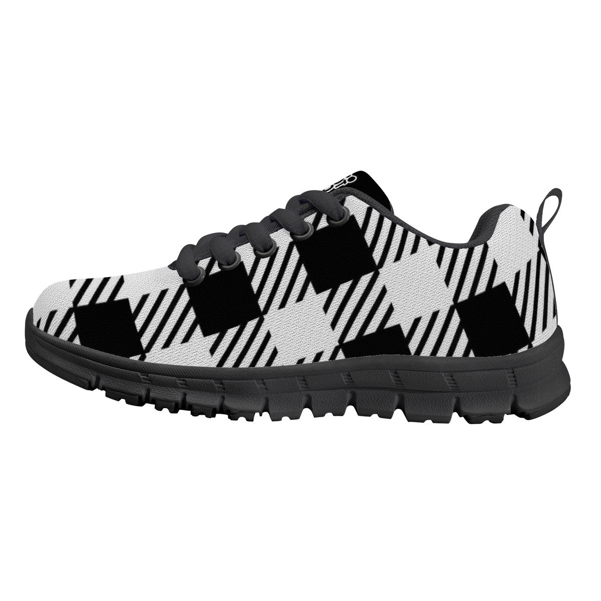 Kids Sneakers B&W Pattern