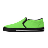 Neon Green Unisex Slip-on Shoes