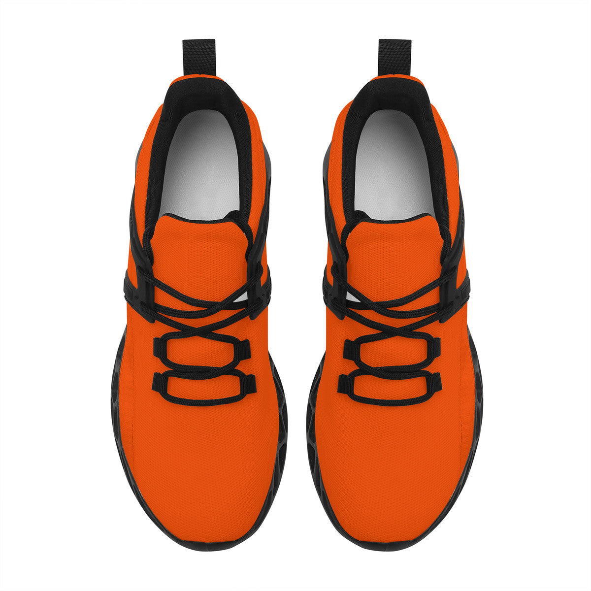Orioles Orange Elastic Sport Sneakers