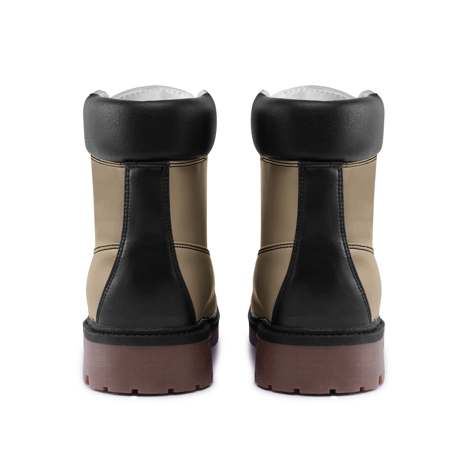 Tan Lightweight Microfiber Leather Chukka Boots