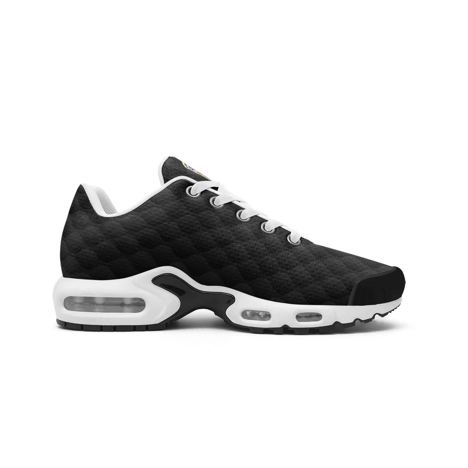 Unisex Black Mesh Tech Eco-Flex Sneakers