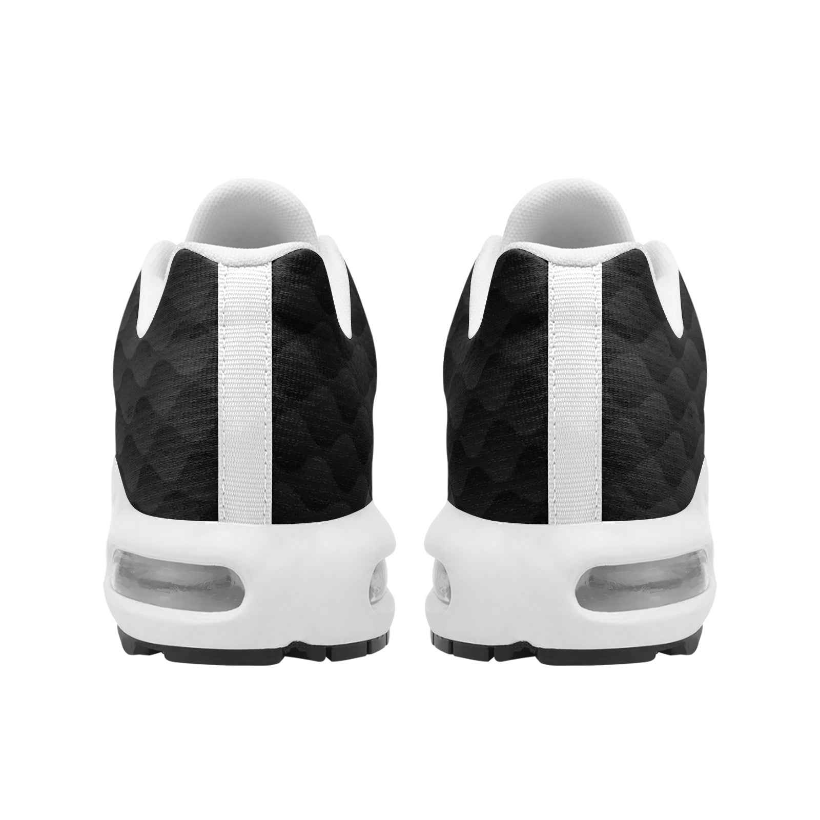 Unisex Black Mesh Tech Eco-Flex Sneakers