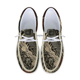 Woman’s Welcome to the Jungle Canvas Loafers