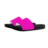 Hot Pink Slide Sandals
