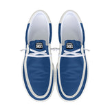 Unisex blue Canvas Loafers