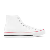 White High Top Canvas Shoes