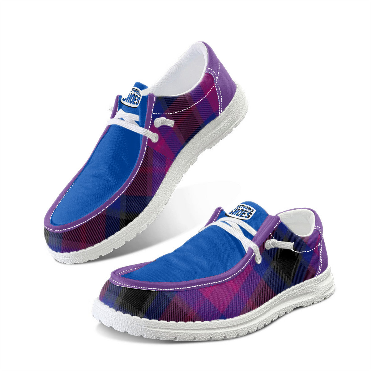 LGTBQ Edition Bisexual Canvas Loafers