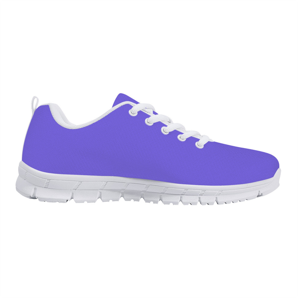 Purple Sneakers - White