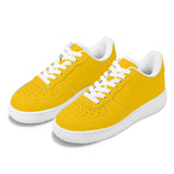 Bannana Yellow Unisex Microfiber Sneakers