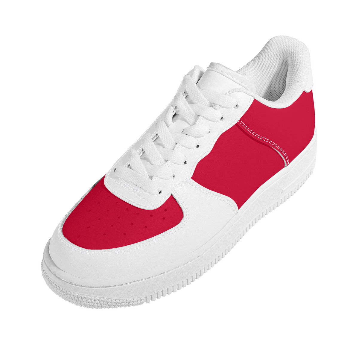Red Low Top Unisex Sneaker