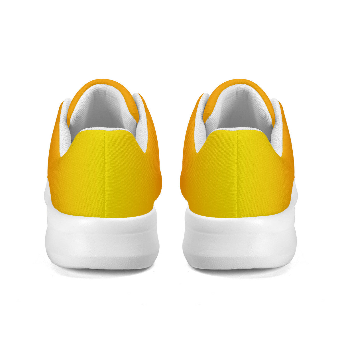 Unisex Orange Gradiant Athletic Running Shoes
