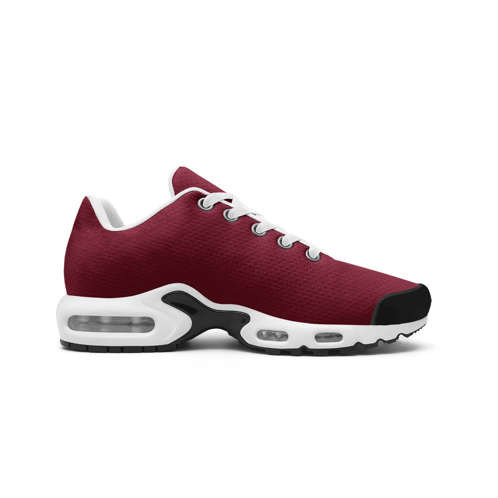 Unisex Burgundy Red Mesh Tech Eco-Flex Sneakers