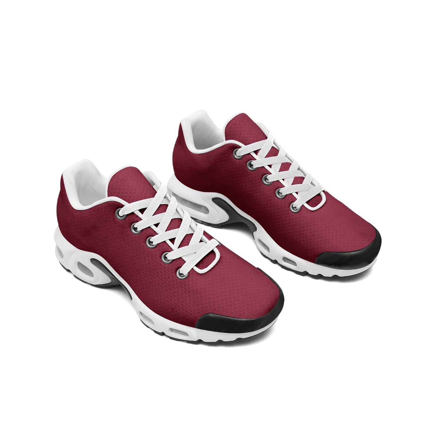 Unisex Burgundy Red Mesh Tech Eco-Flex Sneakers
