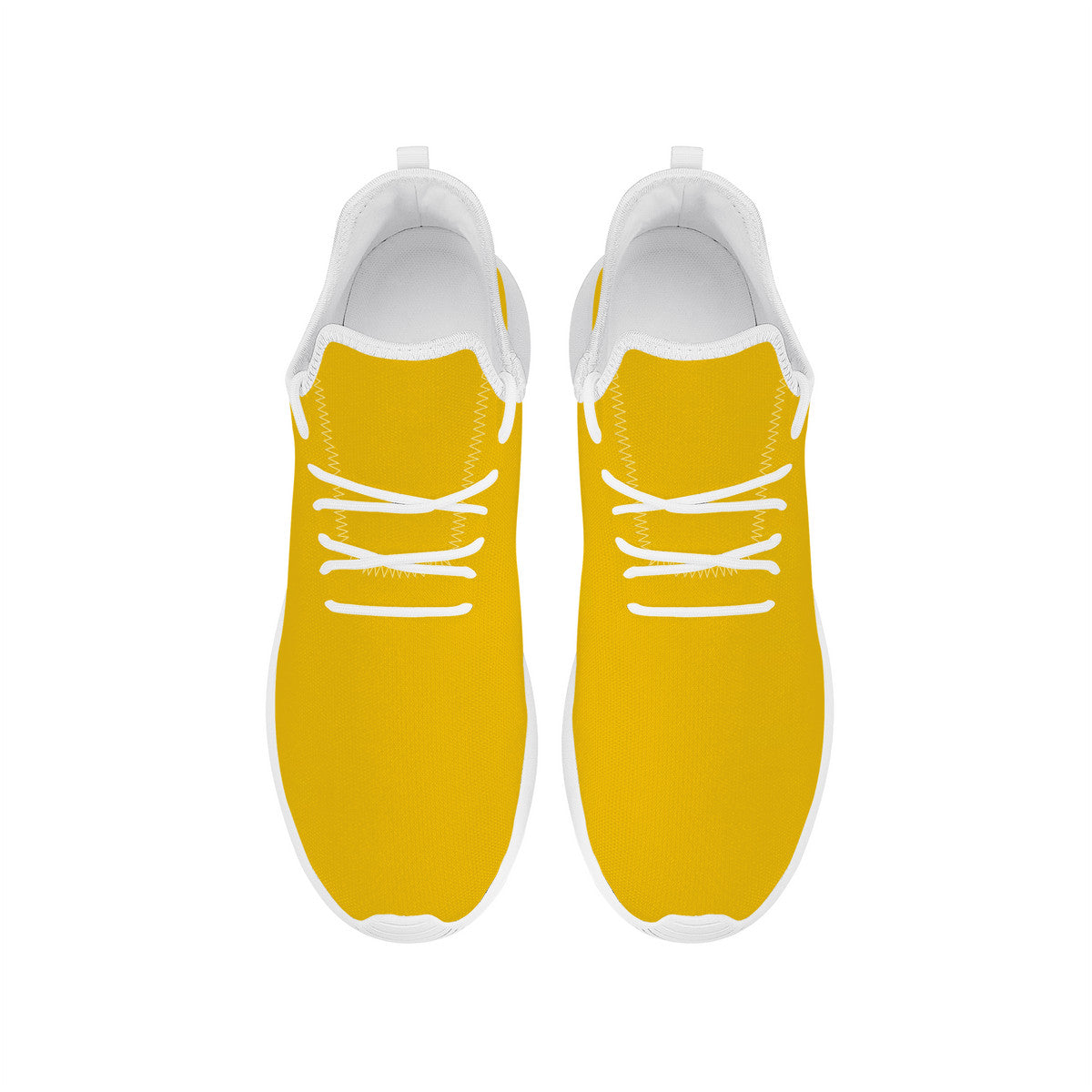 Bannana Yellow Lightweight Mesh Knit Sneaker