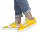 Bannana Yellow Low Top Flat Sneaker