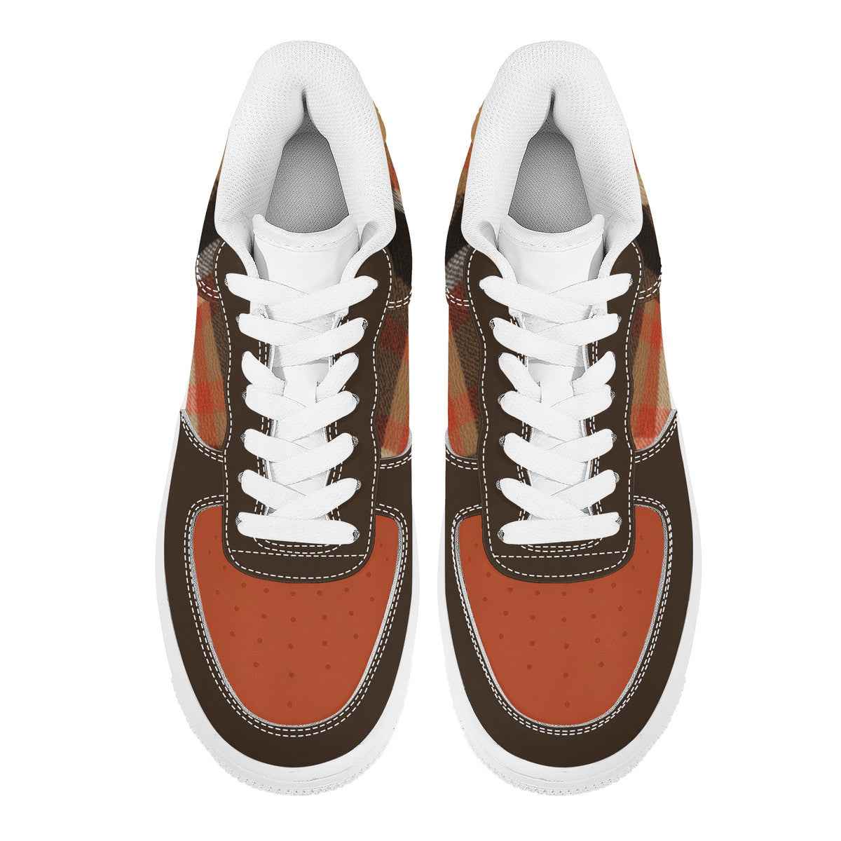 Fall Foliage Pattern Low Top Unisex Sneaker