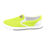 Slip-on Canvas Kid's Shoes (Big Kid) (Model 019)